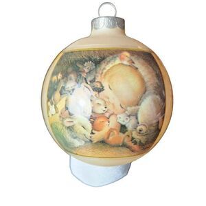 Vintage 1980 Schmid Babes at Christmas Ball Ornament Ferrandiz
